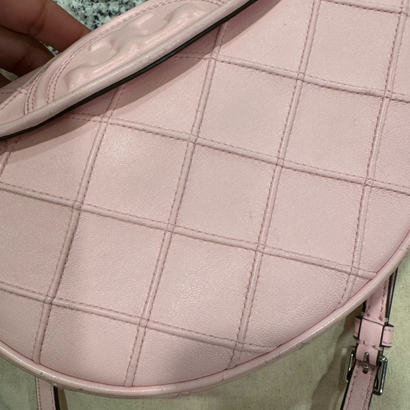 Tory Burch mini soft Fleming crescent bag - Picture 7 of 8